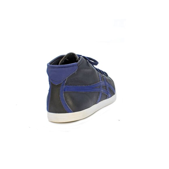 Onitsuka Tiger 'Coolidge' Men's Black Leather High Top Sneakers: Size 10 - Picture 3 of 8